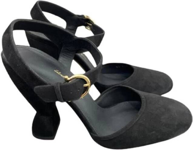 Salvatore Ferragamo Hoge hak sandalen Zwart Dames