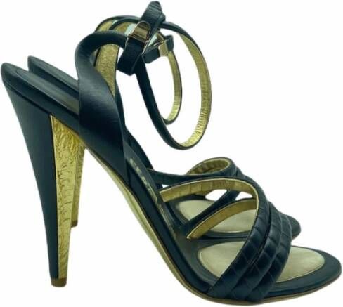 Salvatore Ferragamo Hoge hak sandalen Zwart Dames