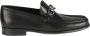 Salvatore Ferragamo Stijlvolle Loafers voor Mannen Black Heren - Thumbnail 4
