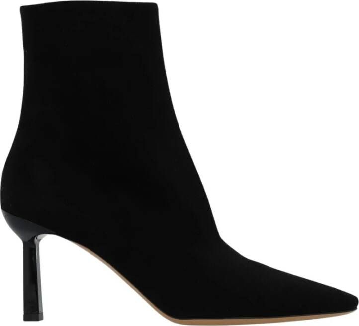 Salvatore Ferragamo Janna enkellaarsjes met hak Black Dames