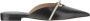 Salvatore Ferragamo Slippers & Mules Leather Mules With Bow in zwart - Thumbnail 1