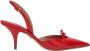 Salvatore Ferragamo Lage Hak Pumps Gylla Red Dames - Thumbnail 1