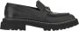 Salvatore Ferragamo Klassieke zwarte leren loafers Black - Thumbnail 2