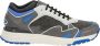 Salvatore Ferragamo Leren Logo Sneakers Veterschoenen Multicolor Heren - Thumbnail 1