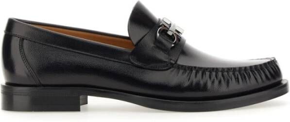 Ferragamo Leren Mocassin Gancini Schoenen - Foto 2