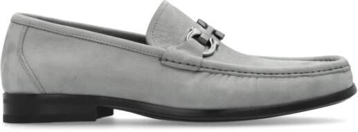 Salvatore Ferragamo Leren schoenen 'Grandioso2' Gray Heren