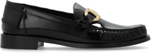 Salvatore Ferragamo Zwarte Loafer Schoenen voor Vrouwen Black Dames