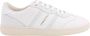 Salvatore Ferragamo Leren Sneakers met Iconisch Design White Dames - Thumbnail 1