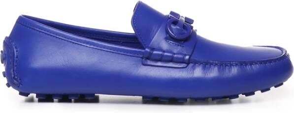 Salvatore Ferragamo Grazioso Loafers Blue Heren