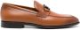 Salvatore Ferragamo Metalen Logo Moc Calf Biscote Abraz Brown Heren - Thumbnail 1