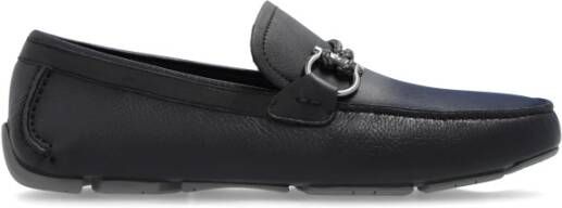 Salvatore Ferragamo Mocassins Front Blue Heren