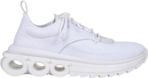 Salvatore Ferragamo Nima Knit 1 Sneaker Wit Dames