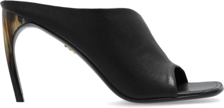 Salvatore Ferragamo Nymphe mules Black Dames