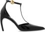 Salvatore Ferragamo Zwarte Ferragamo met Hak Black Dames - Thumbnail 5