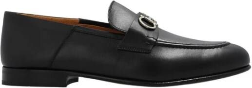 Salvatore Ferragamo Ottone Leren Schoenen Black Dames