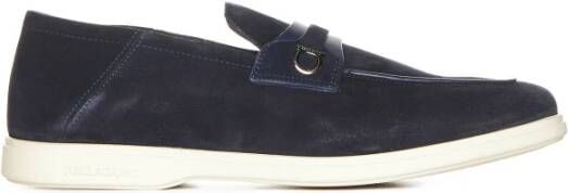 Salvatore Ferragamo Platte Schoenen voor Vrouwen Black Heren