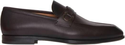 Salvatore Ferragamo Platte schoenen voor vrouwen Brown Heren