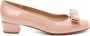 Salvatore Ferragamo Roze Patent Leren Ballet Flats Pink Dames - Thumbnail 3