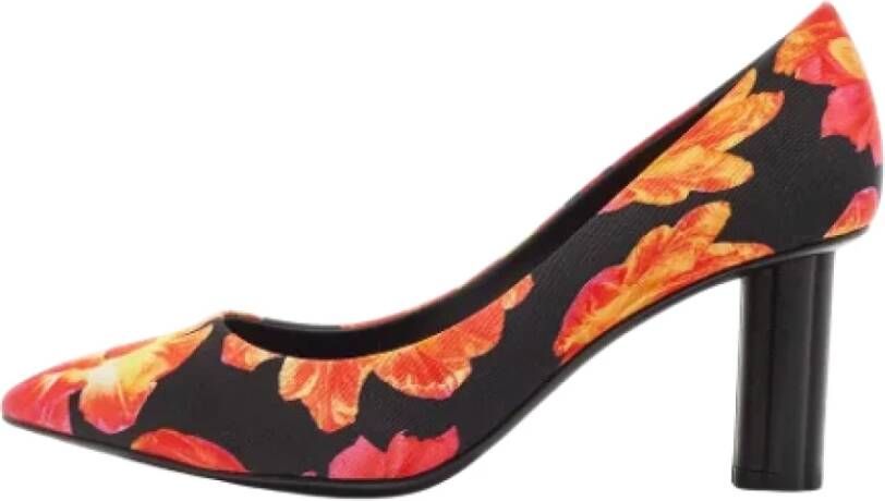 Salvatore Ferragamo Pre-owned Canvas heels Multicolor Dames