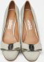 Salvatore Ferragamo Pre-owned Fabric heels Gray Dames - Thumbnail 1