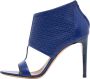 Salvatore Ferragamo Pre-owned Leather boots Blue Dames - Thumbnail 1