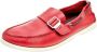 Salvatore Ferragamo Pre-owned Leather flats Red Dames - Thumbnail 1