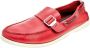 Salvatore Ferragamo Pre-owned Leather flats Red Heren - Thumbnail 1