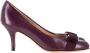 Salvatore Ferragamo Pre-owned Leather heels Red Dames - Thumbnail 1