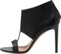 Salvatore Ferragamo Pre-owned Leather sandals Black Dames - Thumbnail 1