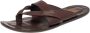 Salvatore Ferragamo Pre-owned Leather sandals Brown Dames - Thumbnail 1