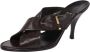 Salvatore Ferragamo Pre-owned Leather sandals Brown Dames - Thumbnail 1
