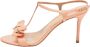 Salvatore Ferragamo Pre-owned Leather sandals Pink Dames - Thumbnail 1
