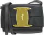 Salvatore Ferragamo Pre-owned Tweedehands Boogdetail Leren Crossbody - Thumbnail 1