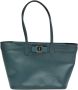 Salvatore Ferragamo Pre-owned Tweedehands Boogdetail Leren Tote - Thumbnail 1