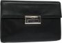 Salvatore Ferragamo Pre-owned Tweedehands leren clutch met slot - Thumbnail 1