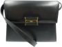 Salvatore Ferragamo Pre-owned Tweedehands Leren Schoudertas met Boogdetail - Thumbnail 1