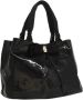 Salvatore Ferragamo Pre-owned Tweedehands Patentleren Tote Boogaccent - Thumbnail 1
