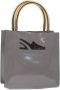 Salvatore Ferragamo Pre-owned Tweedehands Patentleren Tote Cutout Schoenontwerp - Thumbnail 1
