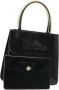 Salvatore Ferragamo Pre-owned Tweedehands Vintage Patent Leren Tote Schoen Embleem - Thumbnail 1