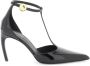 Salvatore Ferragamo Zwarte Ferragamo met Hak Black Dames - Thumbnail 11