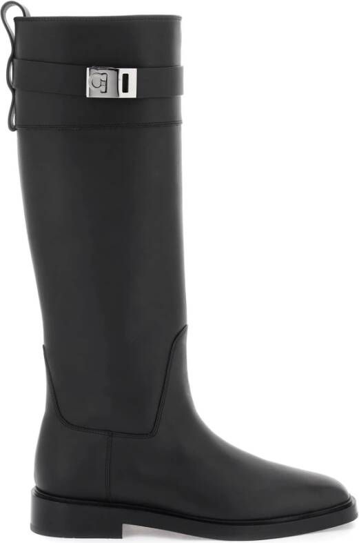 Salvatore Ferragamo Rain Boots Black Dames