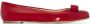 Salvatore Ferragamo Rode platte schoenen Elegant stijl Red Dames - Thumbnail 14