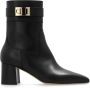 Salvatore Ferragamo Rol Enkellaarzen Black Dames - Thumbnail 1