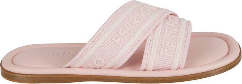 Salvatore Ferragamo Roze Sandalen Laurene Pink Dames