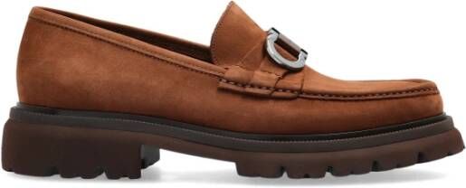 Salvatore Ferragamo Schoenen Cocoon type loafers Brown Heren