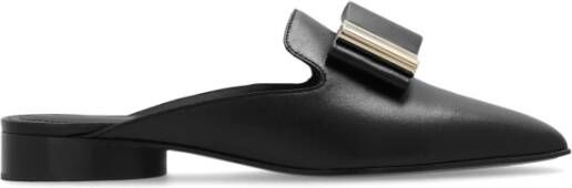Salvatore Ferragamo Slippers Lea Black Dames