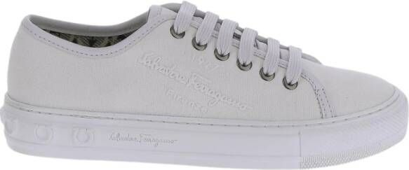 Salvatore Ferragamo Sneakers Wit Dames