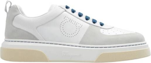 Salvatore Ferragamo Sneakers Wit Heren