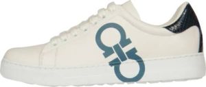 Salvatore Ferragamo Sneakers Wit Heren