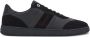 Salvatore Ferragamo Zwarte Logo-Debossed Sneakers Black Heren - Thumbnail 1